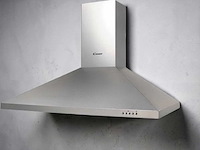 Candy cce19/2x rvs afzuigkap 90cm - afbeelding 1 van  2