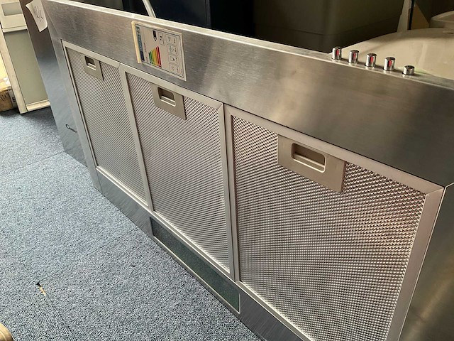Candy cce19/2x rvs afzuigkap 90cm - afbeelding 2 van  3
