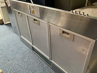 Candy cce19/2x rvs afzuigkap 90cm - afbeelding 2 van  3