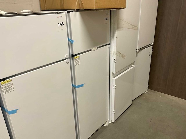 Candy cfbd2450/1e koel vries combinatie - afbeelding 2 van  2