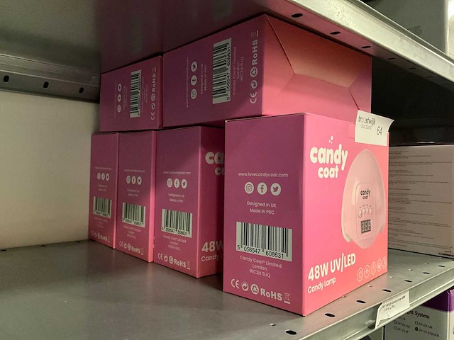 Candy coat candy lamp uv/led light 48w (6x) - afbeelding 2 van  2
