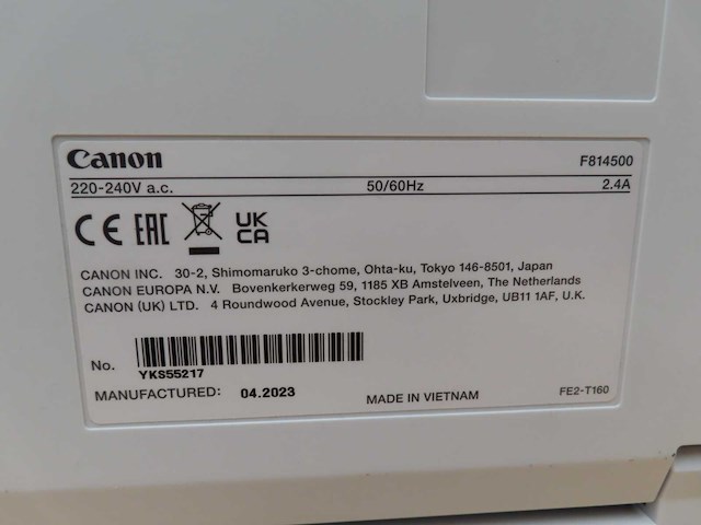 Canon - i-sensys mf655cdw - multifunctional - afbeelding 3 van  3