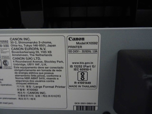 Canon - imageprograf tm-255 - grootformaatprinter - afbeelding 4 van  4