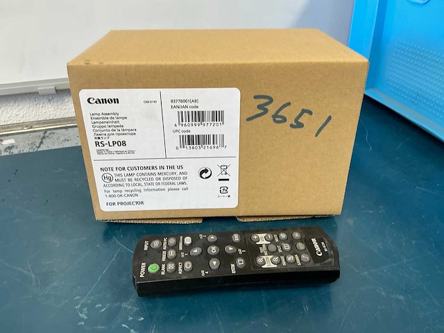 Canon - wux450st - - beamers & projectie - afbeelding 6 van  6