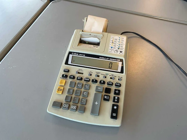Canon bp37-de elektrische rekenmachine - afbeelding 1 van  1