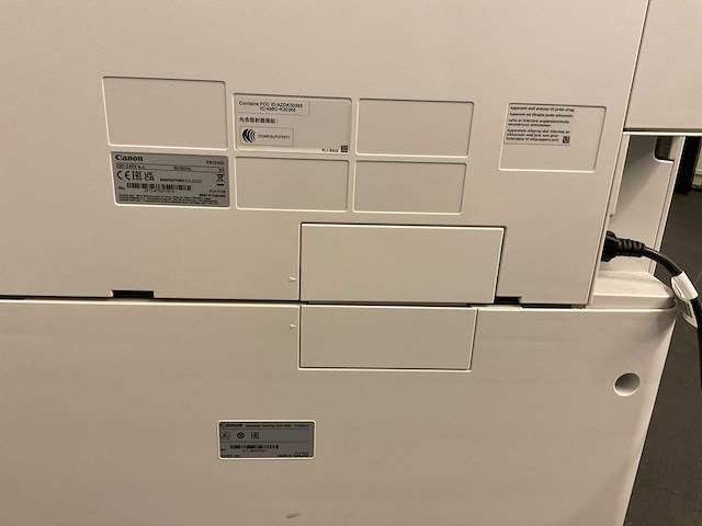 Canon c39221 image runner advance dx kleuren printer/kopieermachine - afbeelding 10 van  11