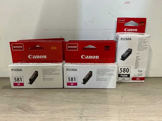 Canon cartridge (7x) - afbeelding 1 van  4