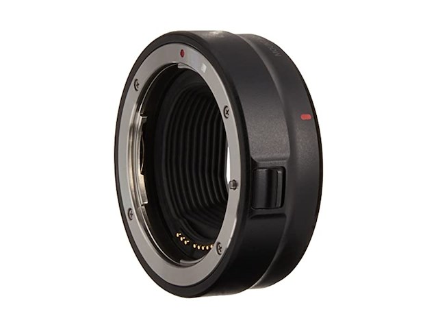 Canon ef-eos r bajonetadapter voor eos r systeemcamera's zwart - afbeelding 1 van  5