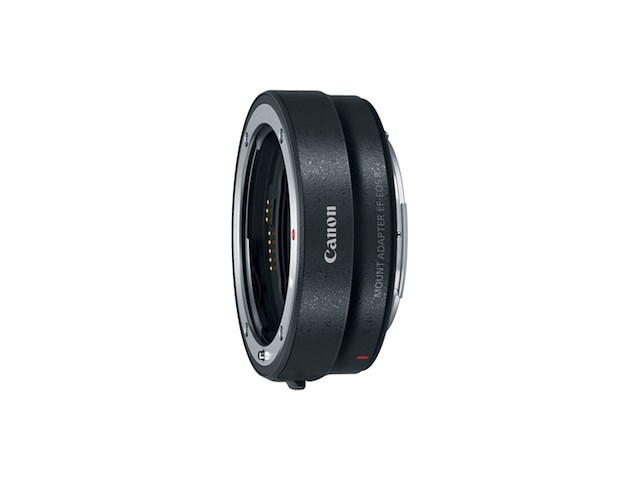 Canon ef-eos r bajonetadapter voor eos r systeemcamera's zwart - afbeelding 2 van  5