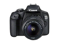 Canon eos 2000d bk 1855 is ii eu26 slr camerakit zwart - afbeelding 2 van  5