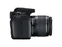 Canon eos 2000d bk 1855 is ii eu26 slr camerakit zwart - afbeelding 4 van  5