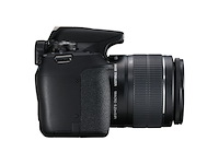 Canon eos 2000d bk 1855 is ii eu26 slr camerakit zwart - afbeelding 4 van  5