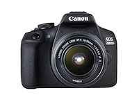 Canon eos 2000d spiegelreflexcamera kit + 1855mm f/3.55.6 - afbeelding 1 van  5