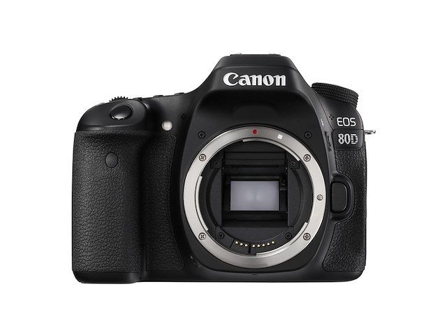 Canon eos 80d slr camerabody zwart - afbeelding 1 van  4