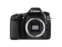 Canon eos 80d slr camerabody zwart - afbeelding 1 van  4