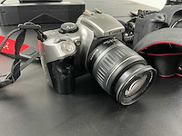 Canon eos fotocamera (2x) - afbeelding 2 van  8