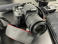 Canon eos fotocamera (2x) - afbeelding 3 van  8