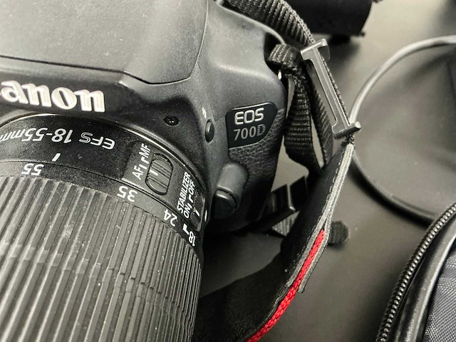 Canon eos fotocamera (2x) - afbeelding 4 van  8