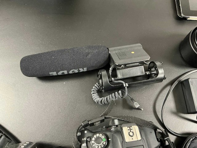 Canon eos fotocamera (2x) - afbeelding 5 van  8