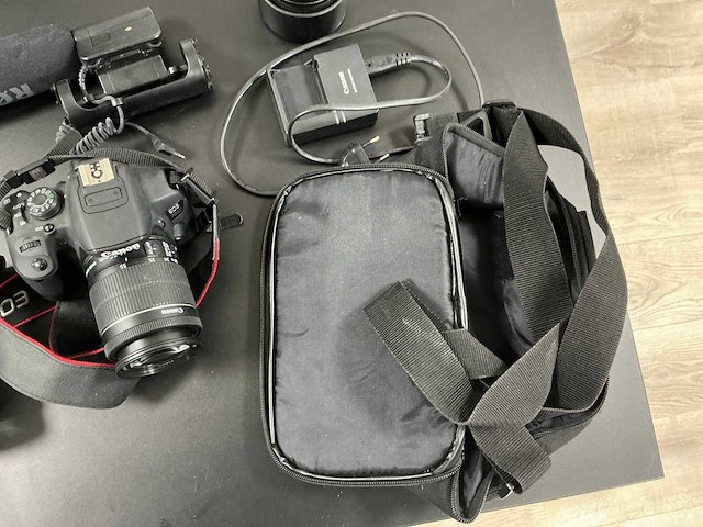 Canon eos fotocamera (2x) - afbeelding 7 van  8