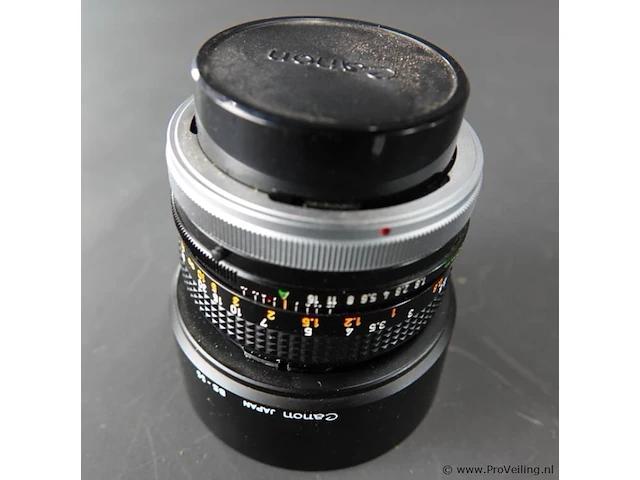Canon fd 50mm f/1.8 s.c. handmatige primelens - afbeelding 5 van  5