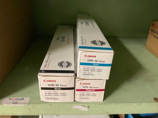 Canon gpr-30 toner cartridge (3x) - afbeelding 3 van  3