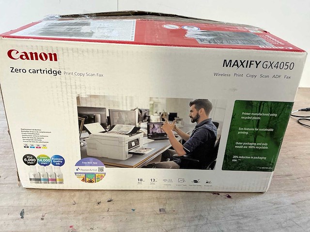 Canon gx4050 maxify laserprinter - afbeelding 3 van  9