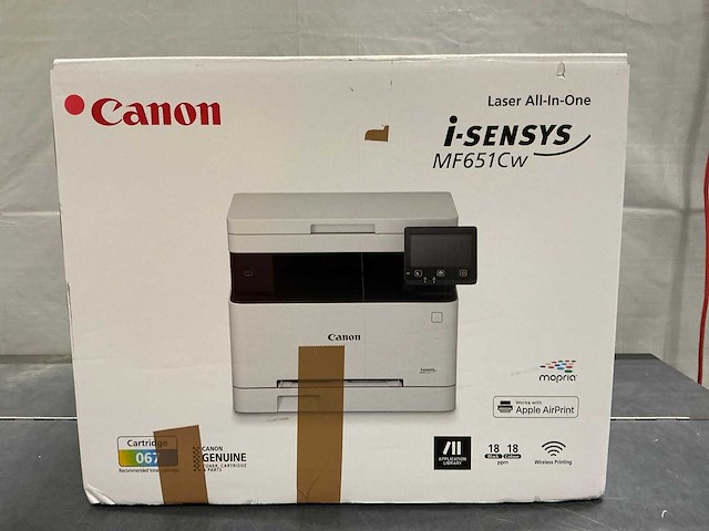 Canon i-sensys mf651cw (1x) - afbeelding 9 van  9