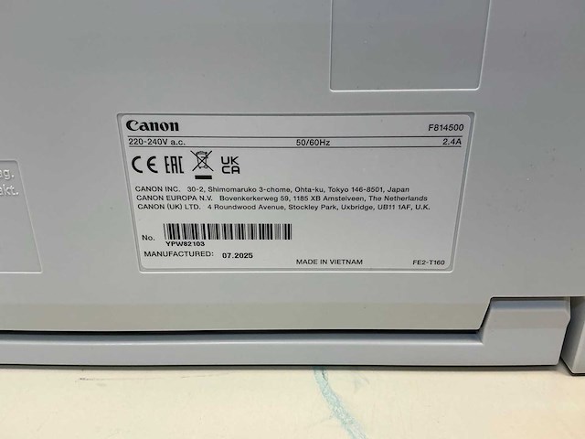 Canon i-sensys mf655cdw overige printers en copiers - afbeelding 10 van  10
