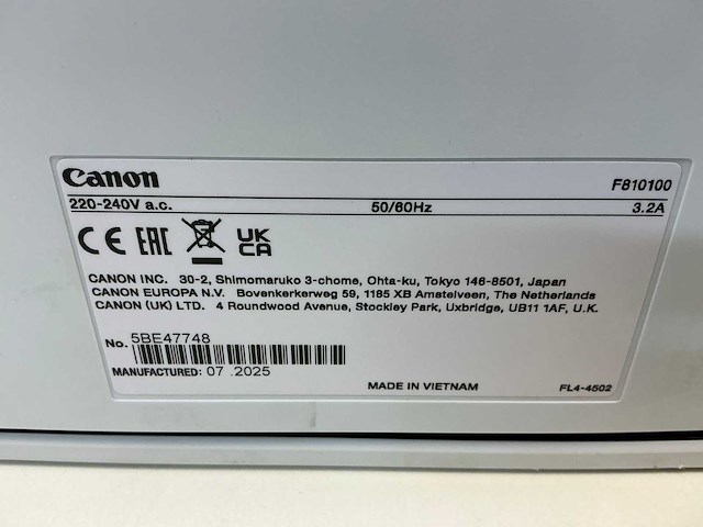 Canon i-sensys mf752cdw overige printers en copiers - afbeelding 10 van  10