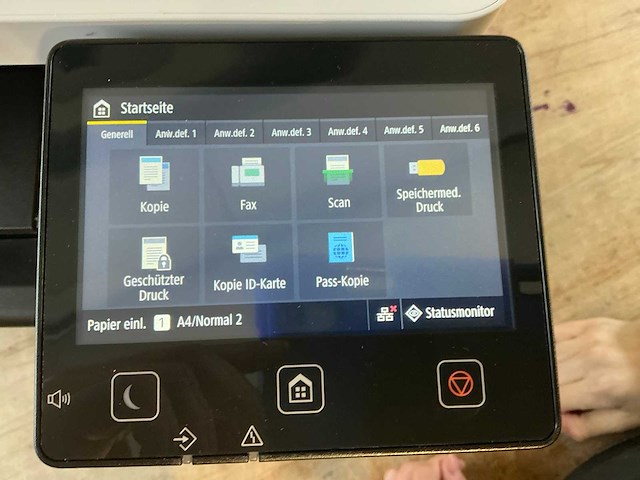 Canon i-sensys mf754cdw 3d printer - afbeelding 3 van  7