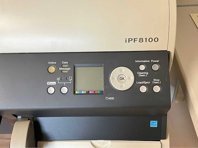 Canon imageprograf ipf8100 grootformaat kleuren plotter en snijtafel - afbeelding 4 van  7
