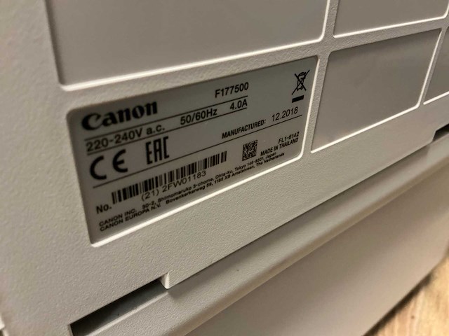 Canon imagerunner c3520i multifunctional printer - afbeelding 6 van  7
