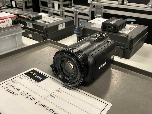 Canon legria hfg10 videocamera - afbeelding 1 van  5