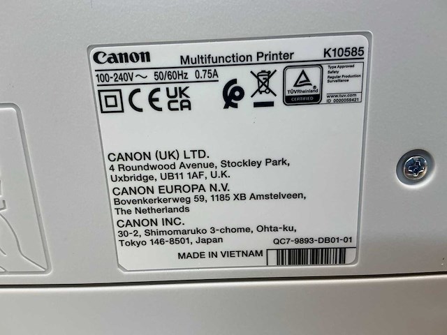 Canon maxify gx1050 overige printers en copiers - afbeelding 2 van  11