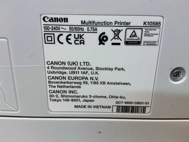Canon maxify gx1050 overige printers en copiers - afbeelding 1 van  2