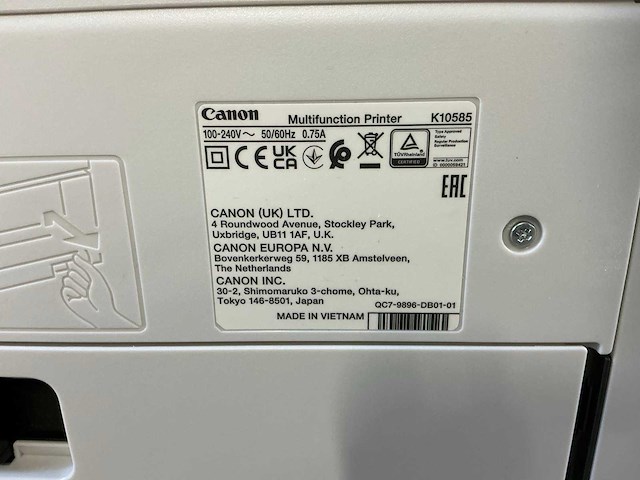 Canon maxify gx1050 printer - afbeelding 2 van  10