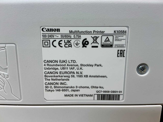 Canon maxify gx2050 overige printers en copiers - afbeelding 4 van  13