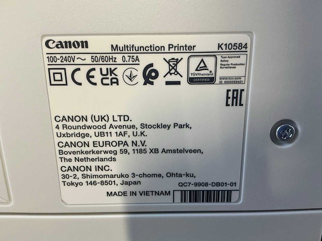 Canon maxify gx2050 overige printers en copiers - afbeelding 2 van  11