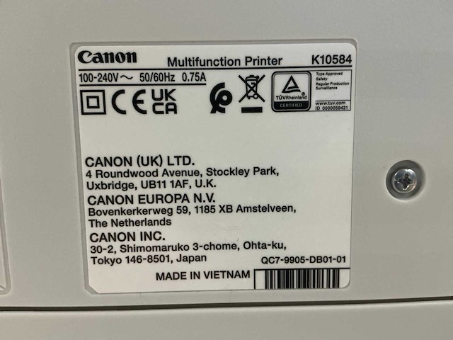 Canon maxify gx2050 printer - afbeelding 7 van  7