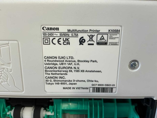 Canon maxify gx2050 printer - afbeelding 7 van  7