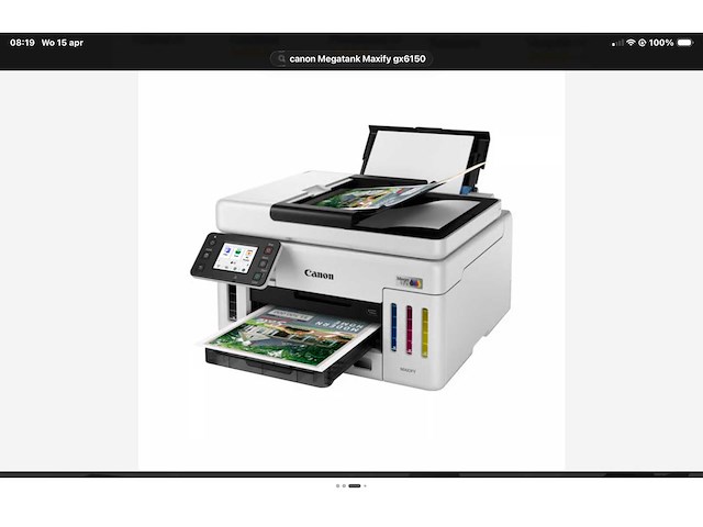 Canon megatank maxify gx6150 printer - afbeelding 3 van  3
