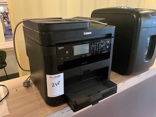 Canon mf237w fax - copier - afbeelding 2 van  4