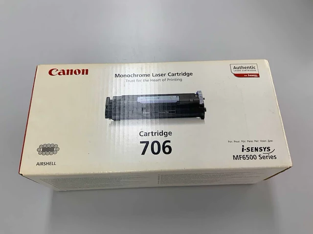 Canon monochrome laser cartridge 706 mf6500 series - afbeelding 1 van  4
