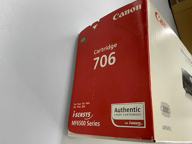Canon monochrome laser cartridge 706 mf6500 series - afbeelding 2 van  4