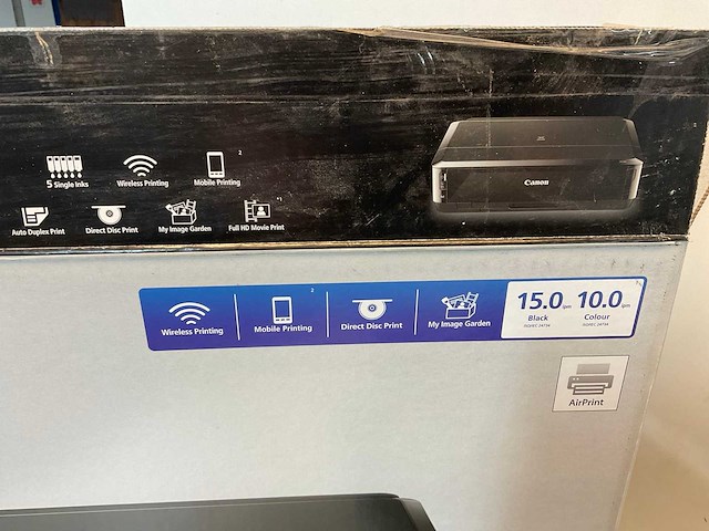 Canon pixma ip7250 inktjetprinter - afbeelding 5 van  6