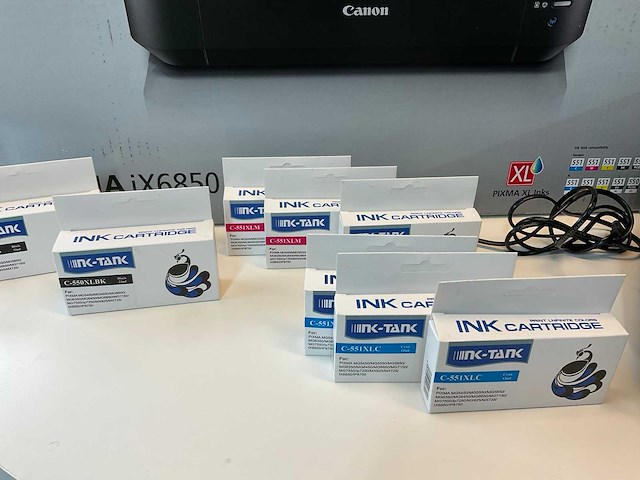 Canon pixma ix6850 inktjetprinter a3 formaat - afbeelding 4 van  6