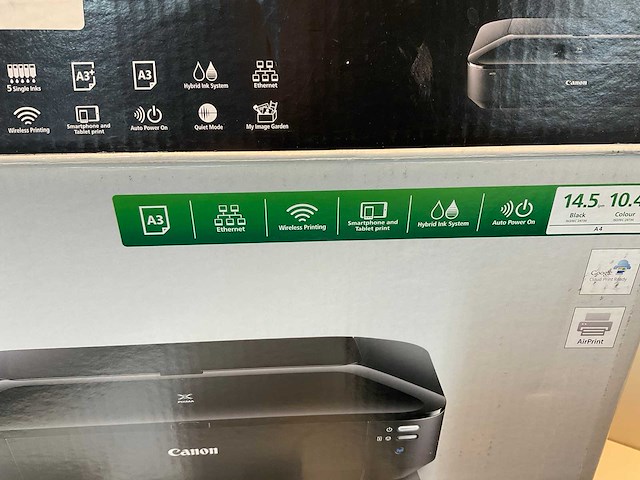 Canon pixma ix6850 inktjetprinter a3 formaat - afbeelding 5 van  6