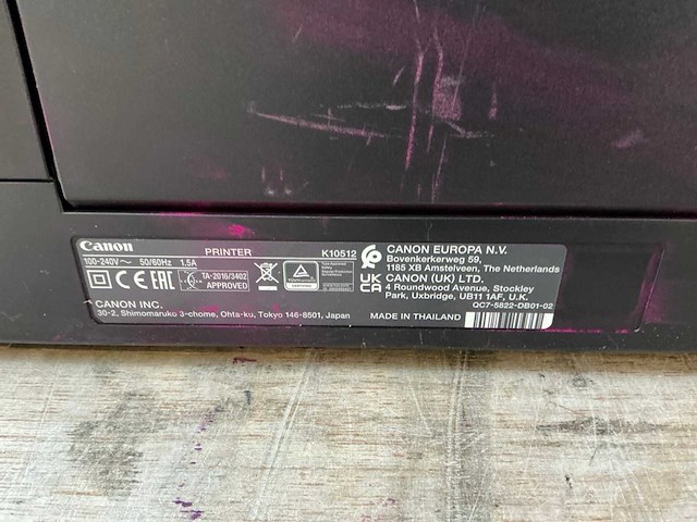Canon pixma pro-200 printer - afbeelding 8 van  8