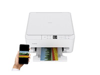Canon pixma ts6550i all-in-one inkjetprinter wit - afbeelding 1 van  5